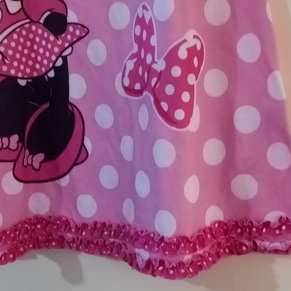 Disney Girls Minnie Mouse Dress/Nighty - Picture 4 of 7